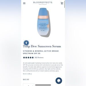 Bloomeffects Tulip Sunscreen